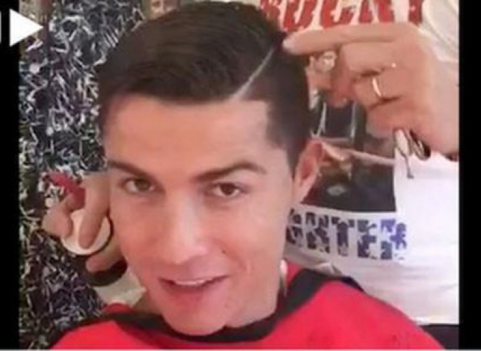 Cristiano Ronaldo és a haja