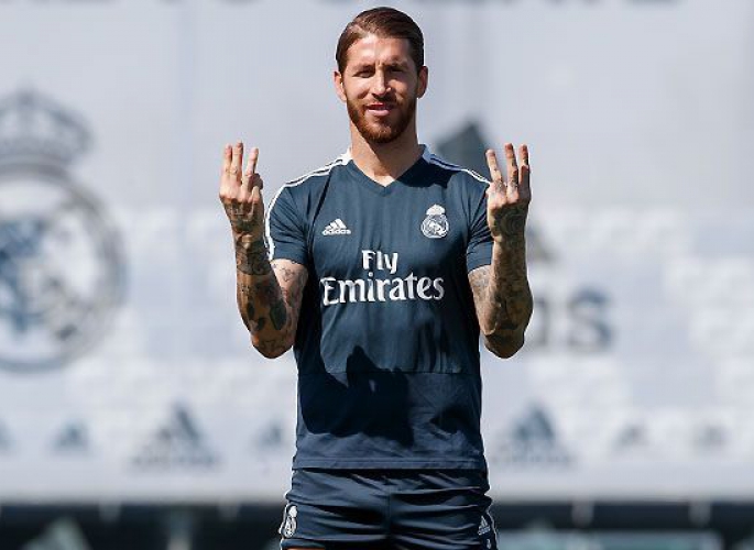 Sergio Ramos 33 éves, a Real Madrid ezzel a képpel köszöntötte